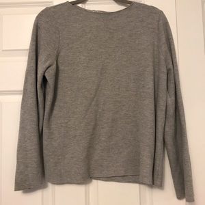 Zara Spring/Summer 2017 Gray Sweater